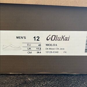 OluKai Moloa Men's Shoes - Dk Wood Java